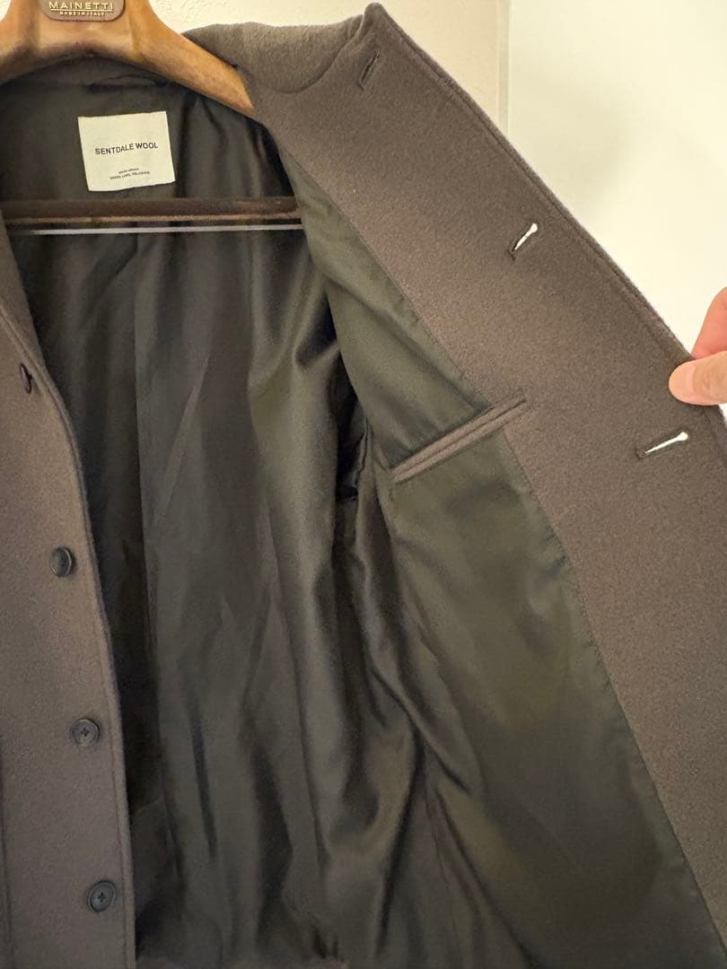 GLR SENTDALE WOOL カバーオール オリーブ色グリーンレーベル