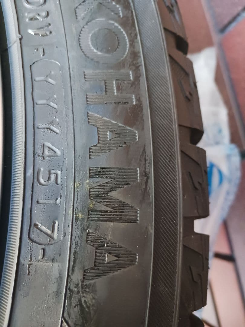 値下げ！スタッドレスタイヤホイール 4本セット265/40R19 ベンツE63