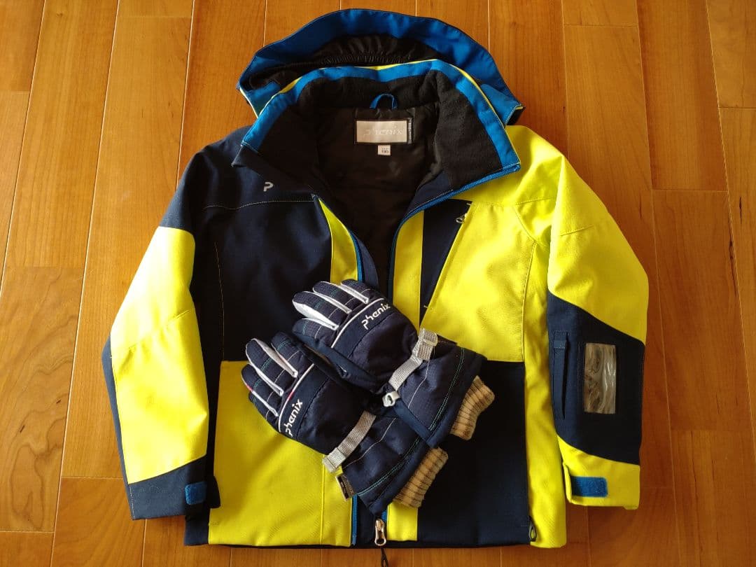 【130cm】美品 Phoenix フェニックス 上下 グローブ付 サイズ調節可