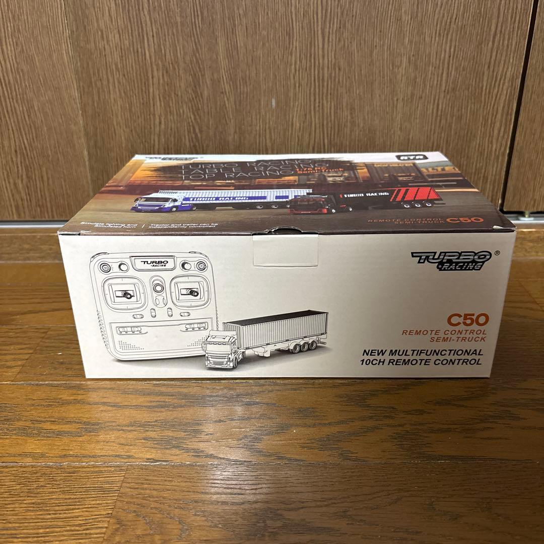 【新品未使用】turbo racing 1/76 c50 セミトレーラー