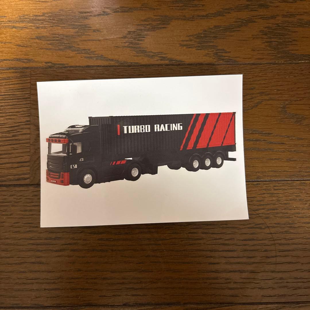 【新品未使用】turbo racing 1/76 c50 セミトレーラー