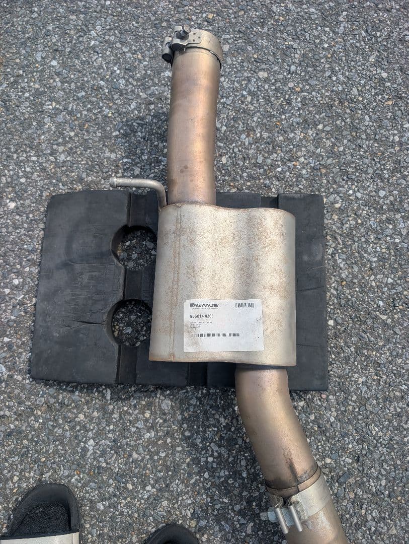 STREET値下げ！ REMUSマフラー センター付き!