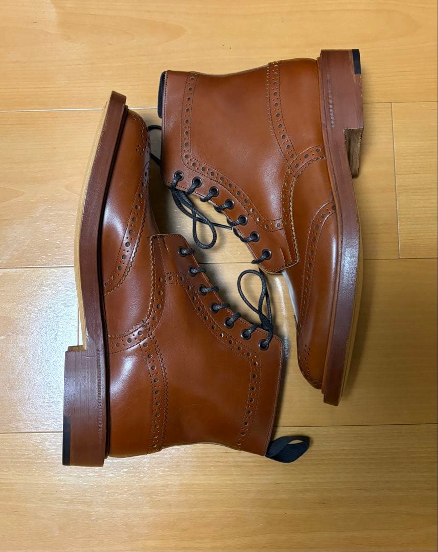 L*g様 未使用 Tricker's カントリーブーツ モールトン UK8.5