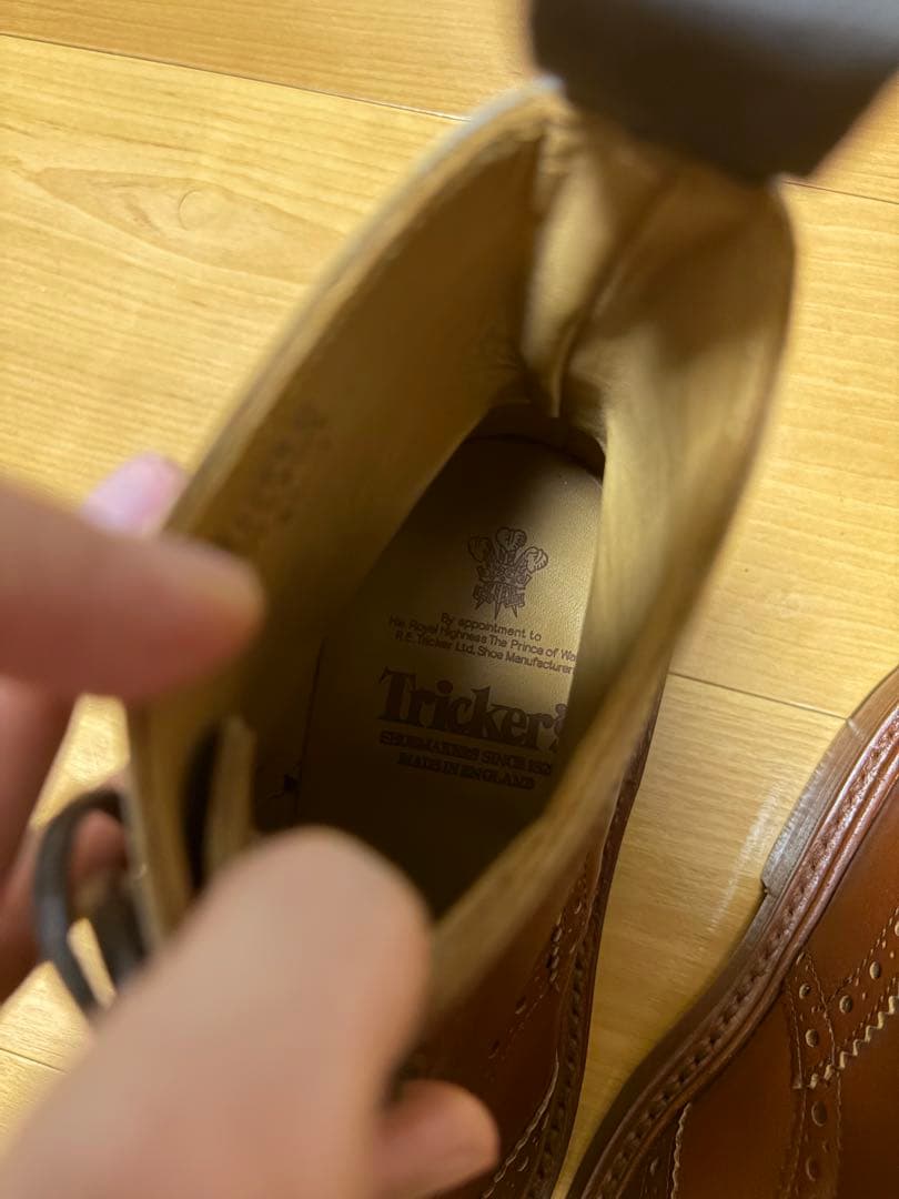 L*g様 未使用 Tricker's カントリーブーツ モールトン UK8.5