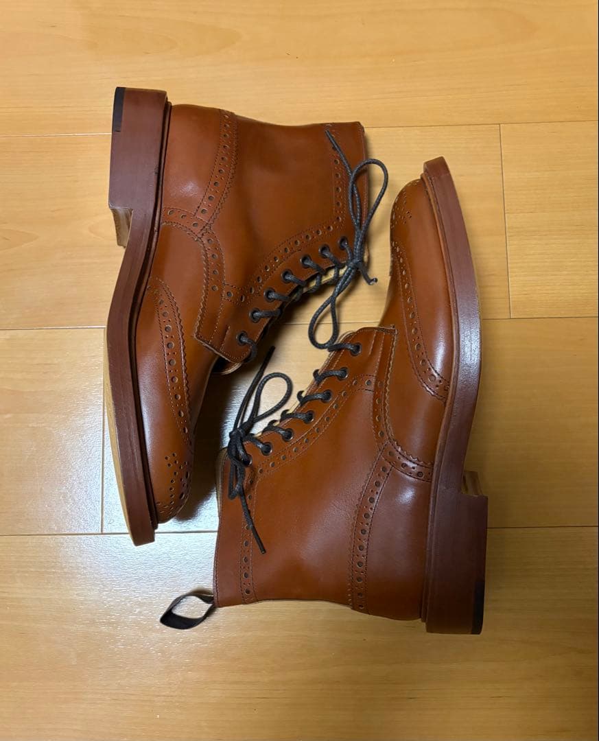 L*g様 未使用 Tricker's カントリーブーツ モールトン UK8.5