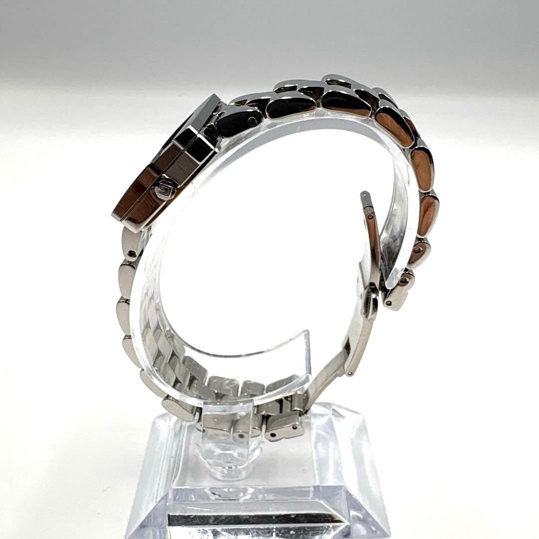 【電池新品】超美品GUCCI 3600L スクエア Gロゴ シルバー　稼働中