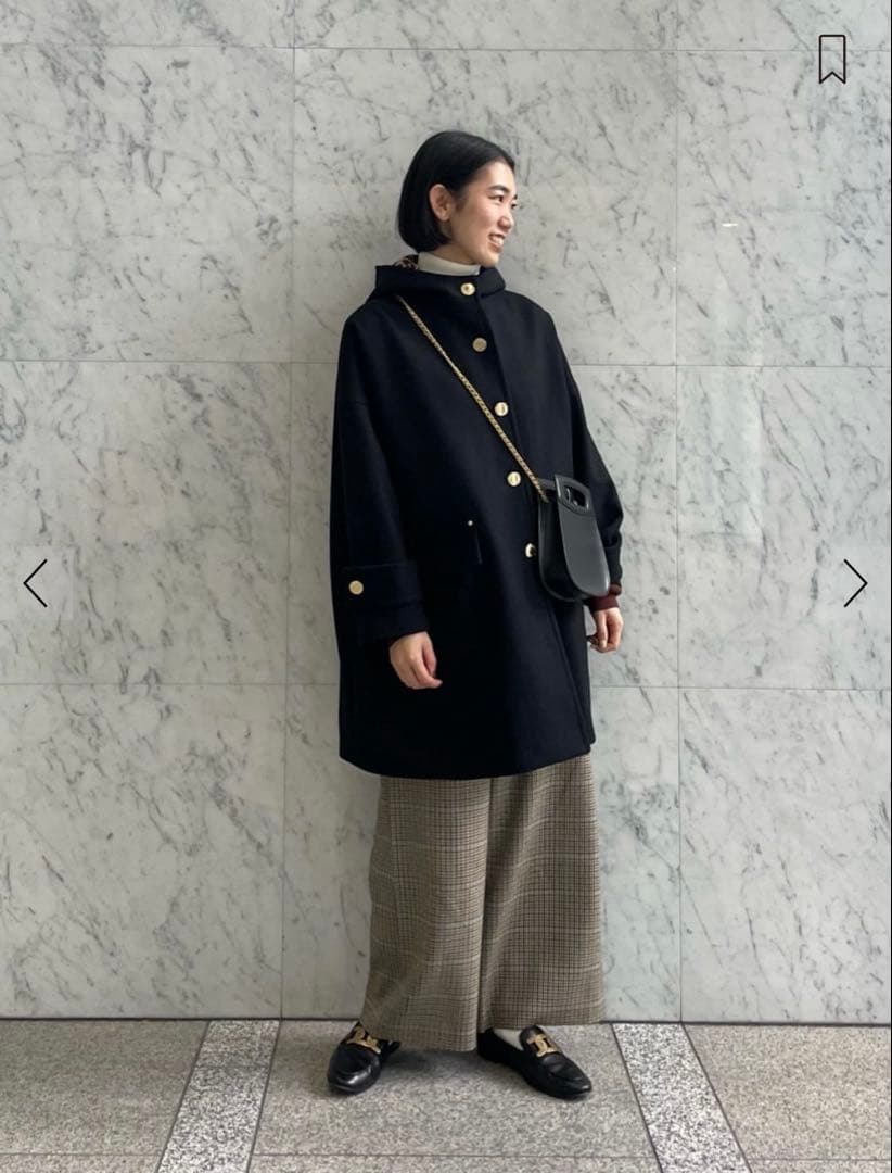 別注　トゥモローランド✖️Mackintosh ハンビーコート　ブラック