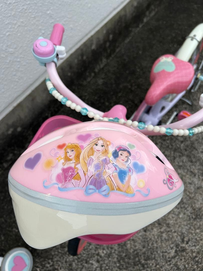 幼児用自転車 16インチ ゆめカワ　ディズニープリンセス　香川