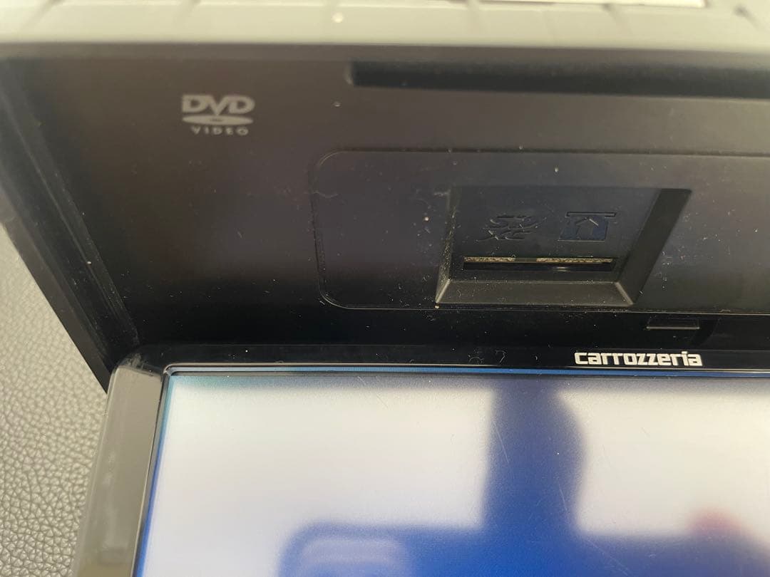 最新地図楽ナビAVIC-RW03中古200mm7Ｖ型ワンセグTV最新オービス B