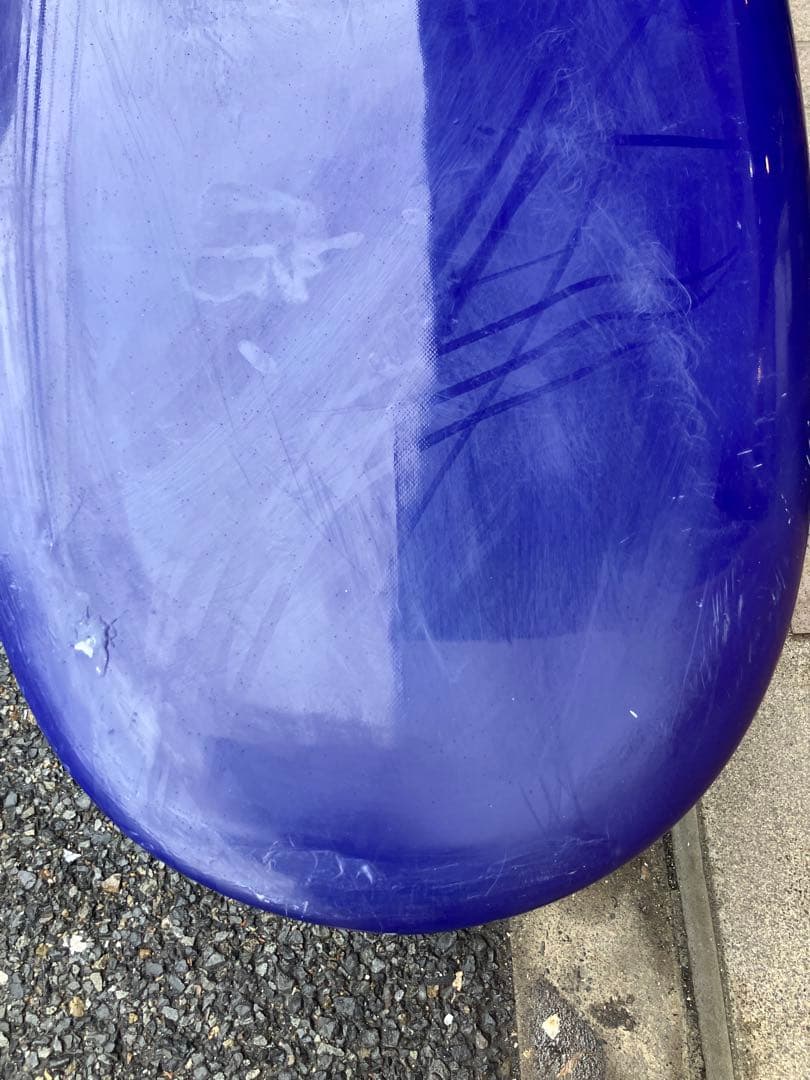 CJ ネルソンフルカーボン10ftシングルフィン ロングボード ネイビーブルー