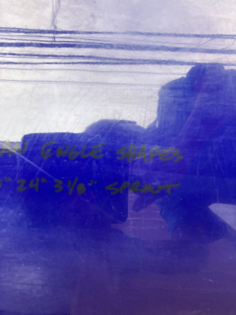 CJ ネルソンフルカーボン10ftシングルフィン ロングボード ネイビーブルー