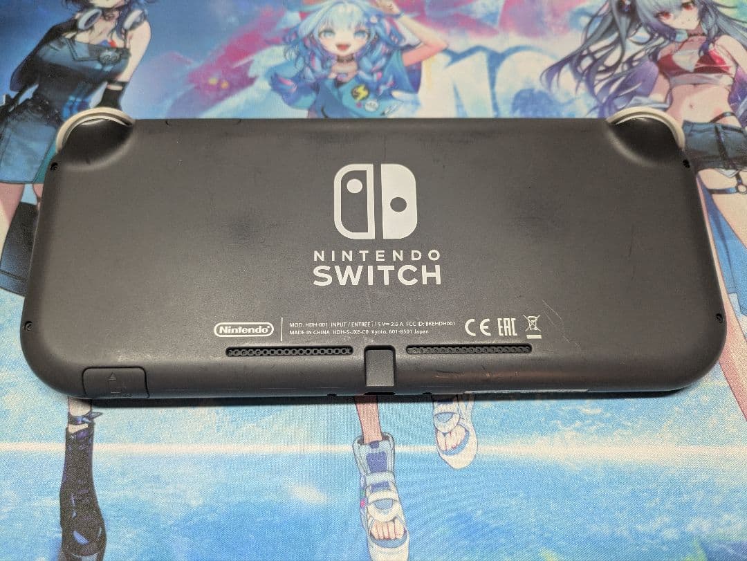 ま*め様 [ Switch Lite ] グレー 本体〈収納バッグ＆ACアダプタ