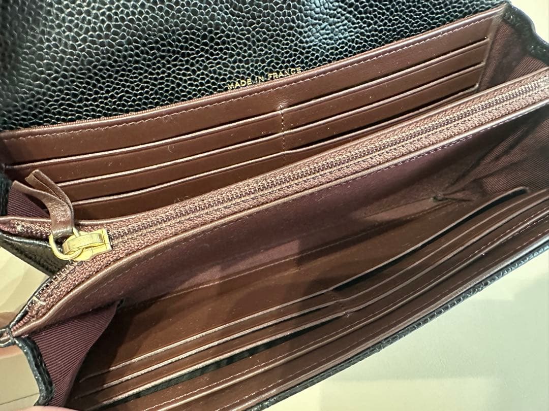CHANEL マトラッセ ラムスキン 長財布