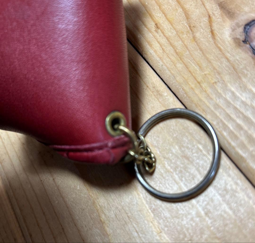 【希少！！】最終価格オールドコーチ ターンロック キーホルダー　ケース