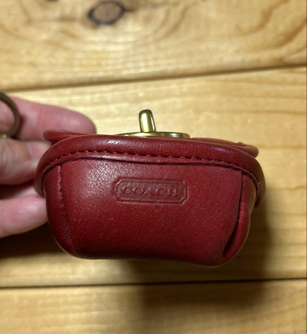 【希少！！】最終価格オールドコーチ ターンロック キーホルダー　ケース