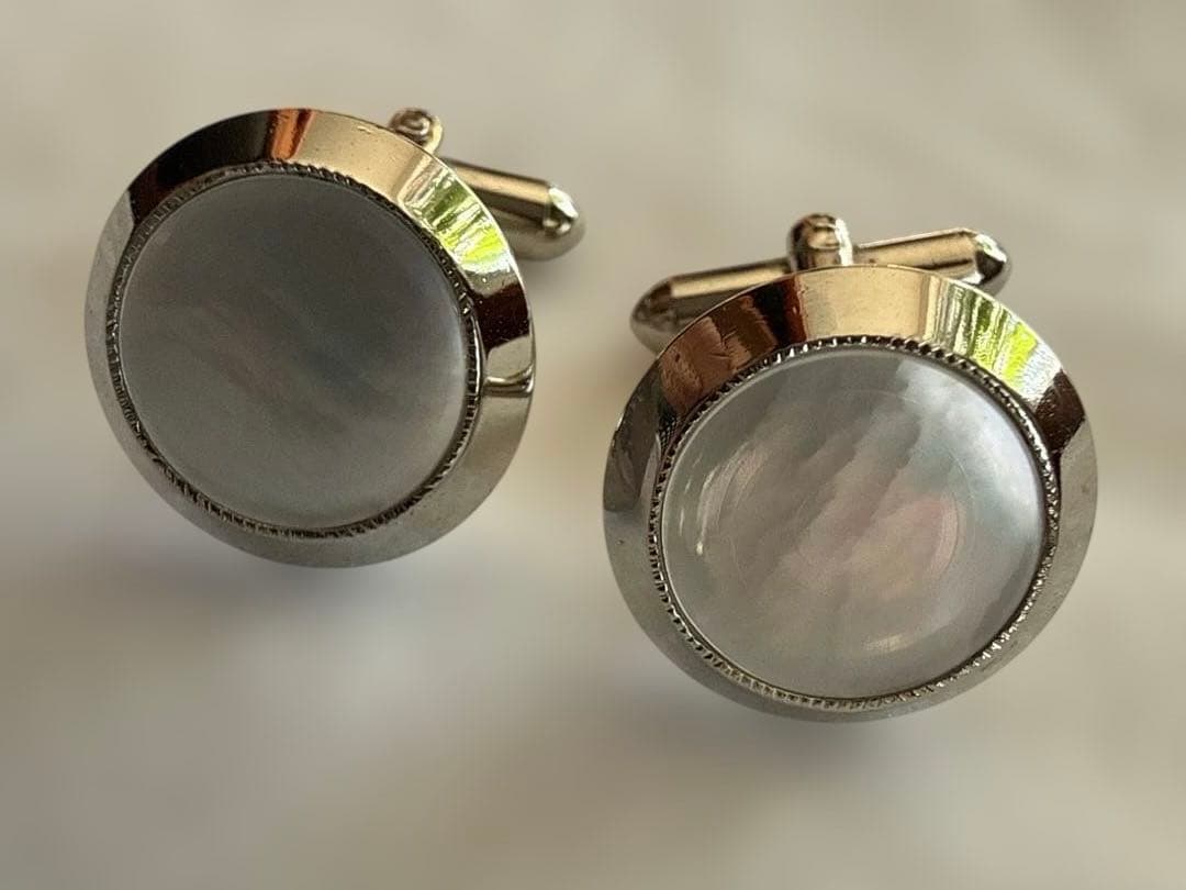 カフスボタン　タイピン　真珠　純銀　ブランド　まとめ売り　12個セット