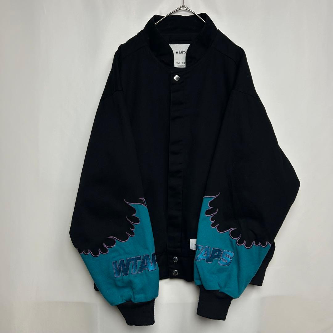 レア　WTAPS DRIFTERS JACKET ファイヤーパターン　ブルゾン