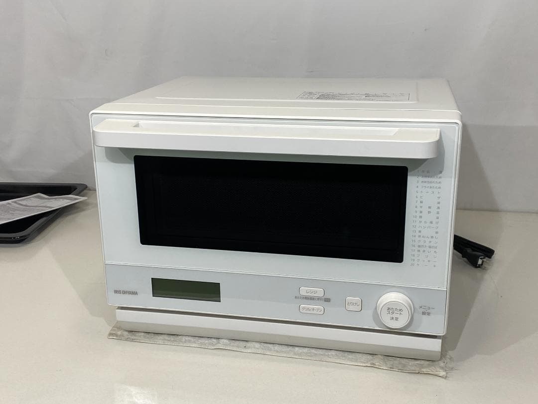 アイリスオオヤマ　オーブンレンジMO-F1808-CW 2023年製