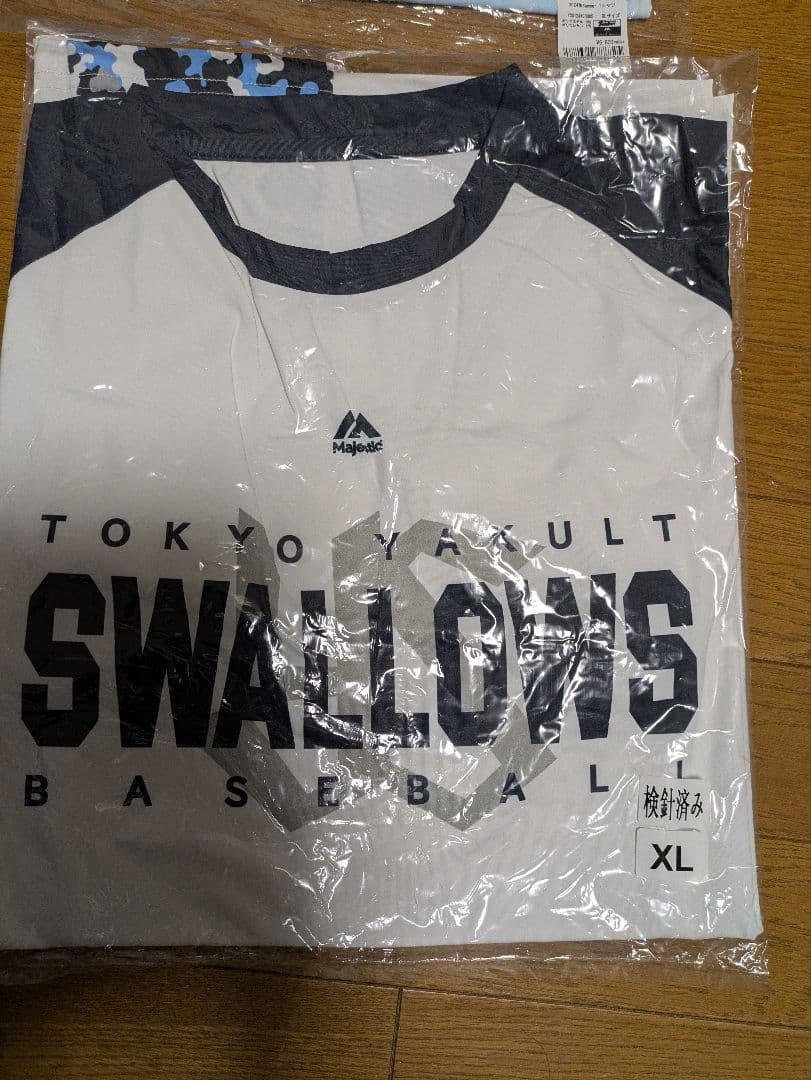 東京ヤクルトスワローズ　プロコレTシャツ [完全未開封品]