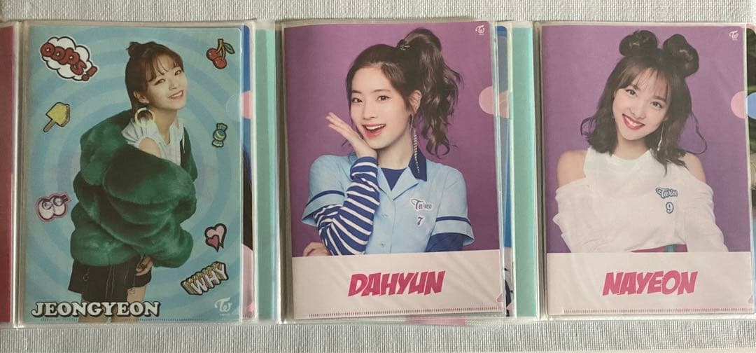 TWICE クリアファイル　 【公式】