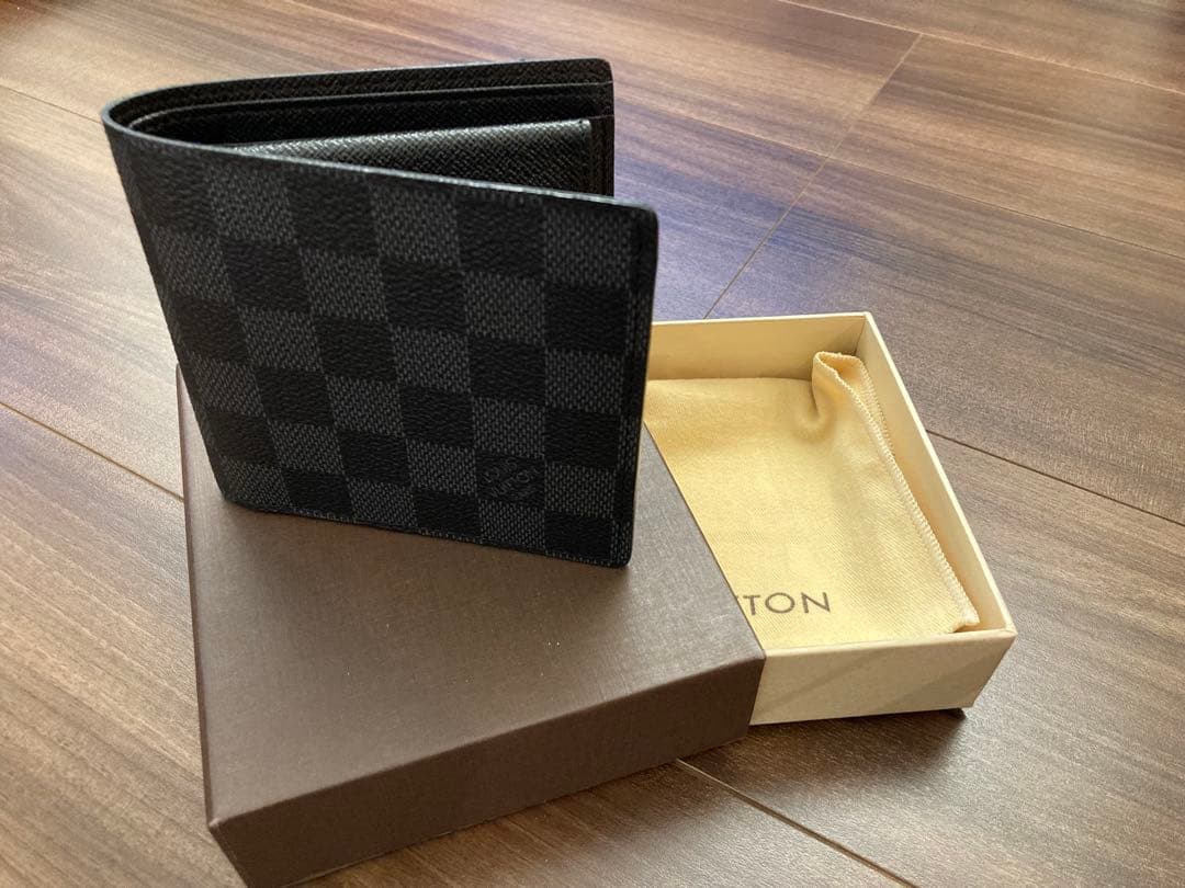 Louis Vuitton 二つ折り財布 ダミエ ポルトフォイユ 新品未使用品