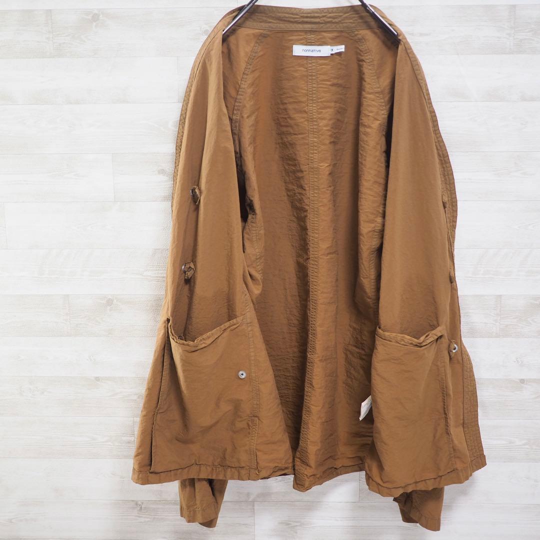 nonnative｜オーバーダイ仕上げのMASTERジャケット（キャメル・2）