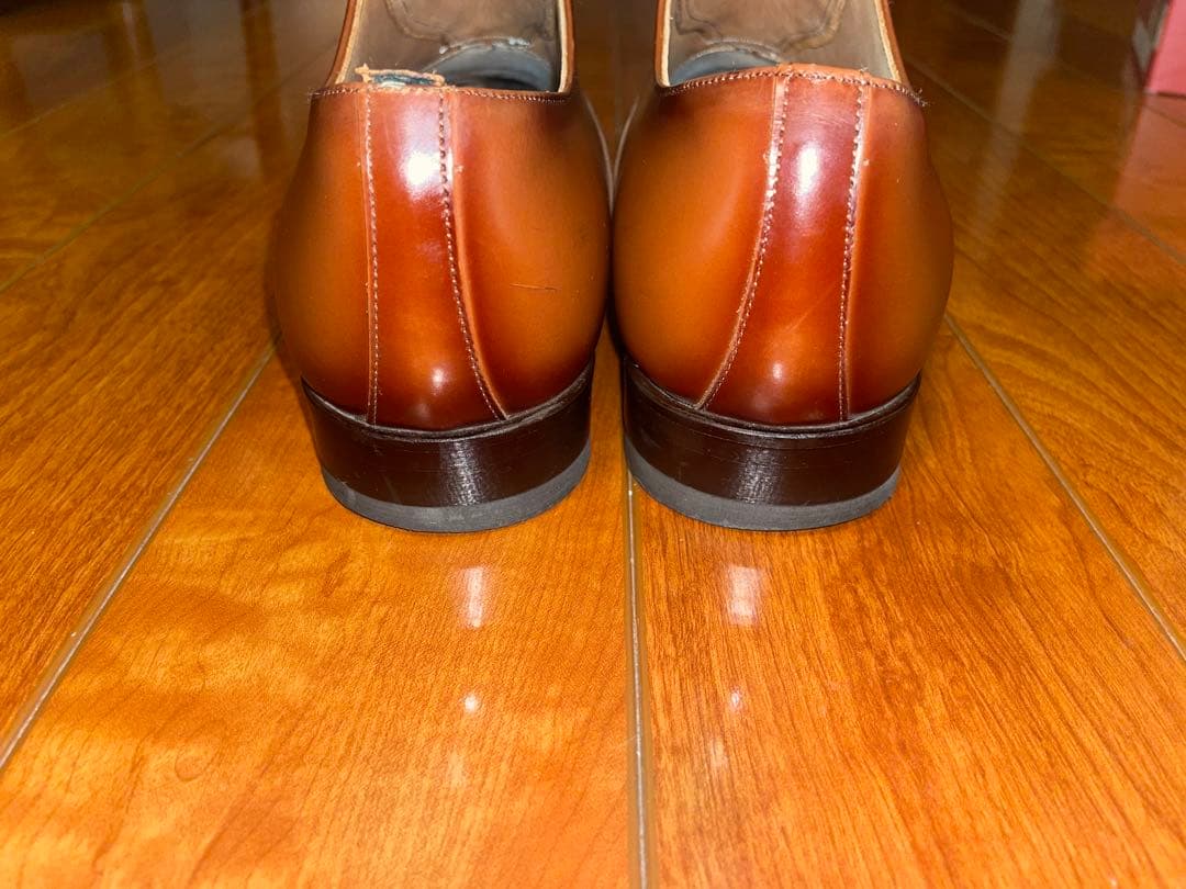 か*ね様 リーガル 122R 濃茶 26.0 ストレートチップ ビジネスシューズ