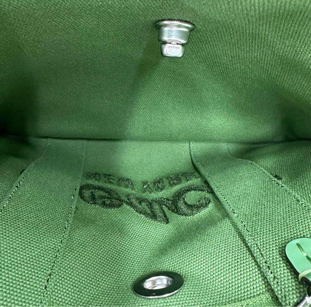 新品未使用⭐︎コーチ カーゴトート⭐︎めるるグリーン