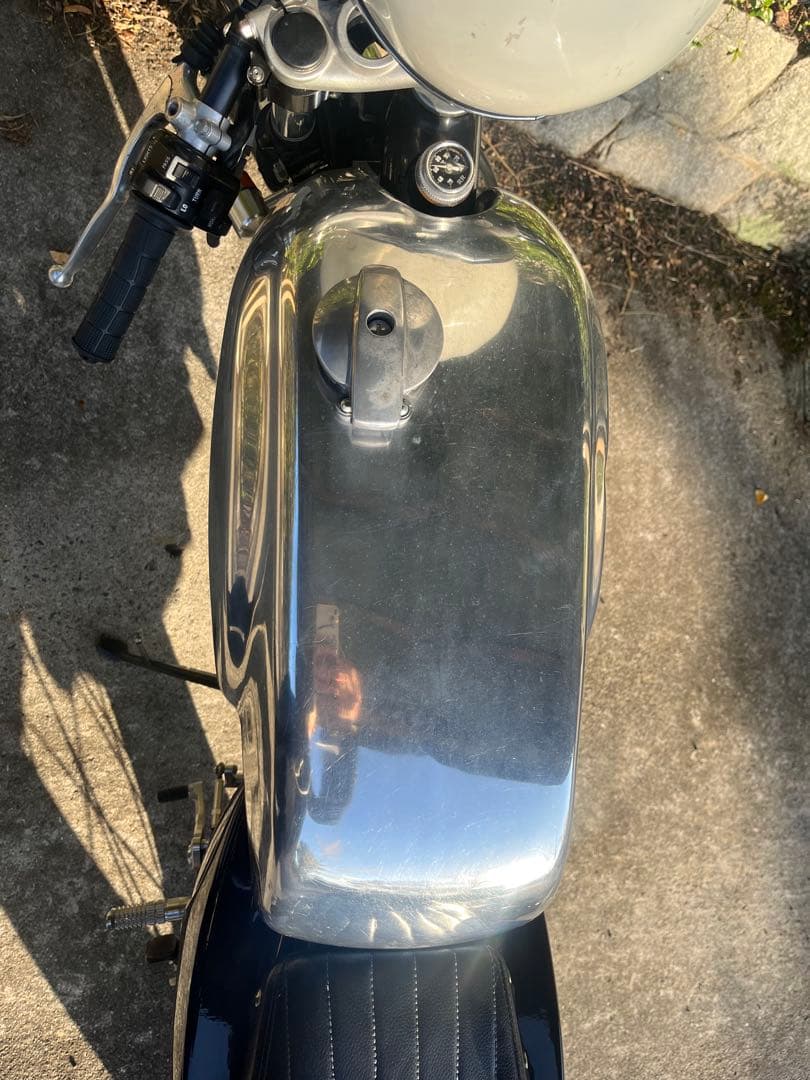 sr400 ノートンタンク　アルミタンク　デイトナ　シートセット可