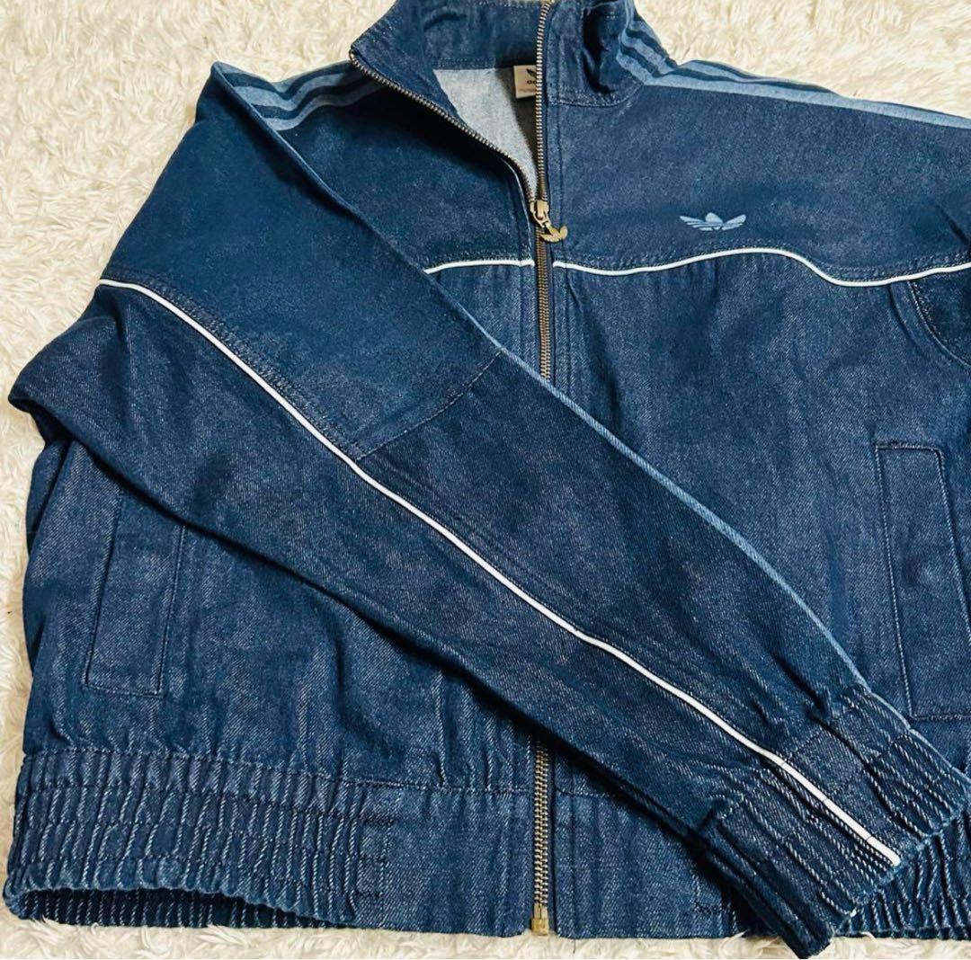 【希少】adidas original トラックジャケット デニム インディゴ