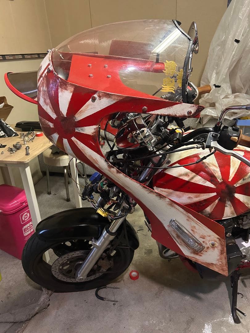 ロケットカウル やられ仕様 フルセット