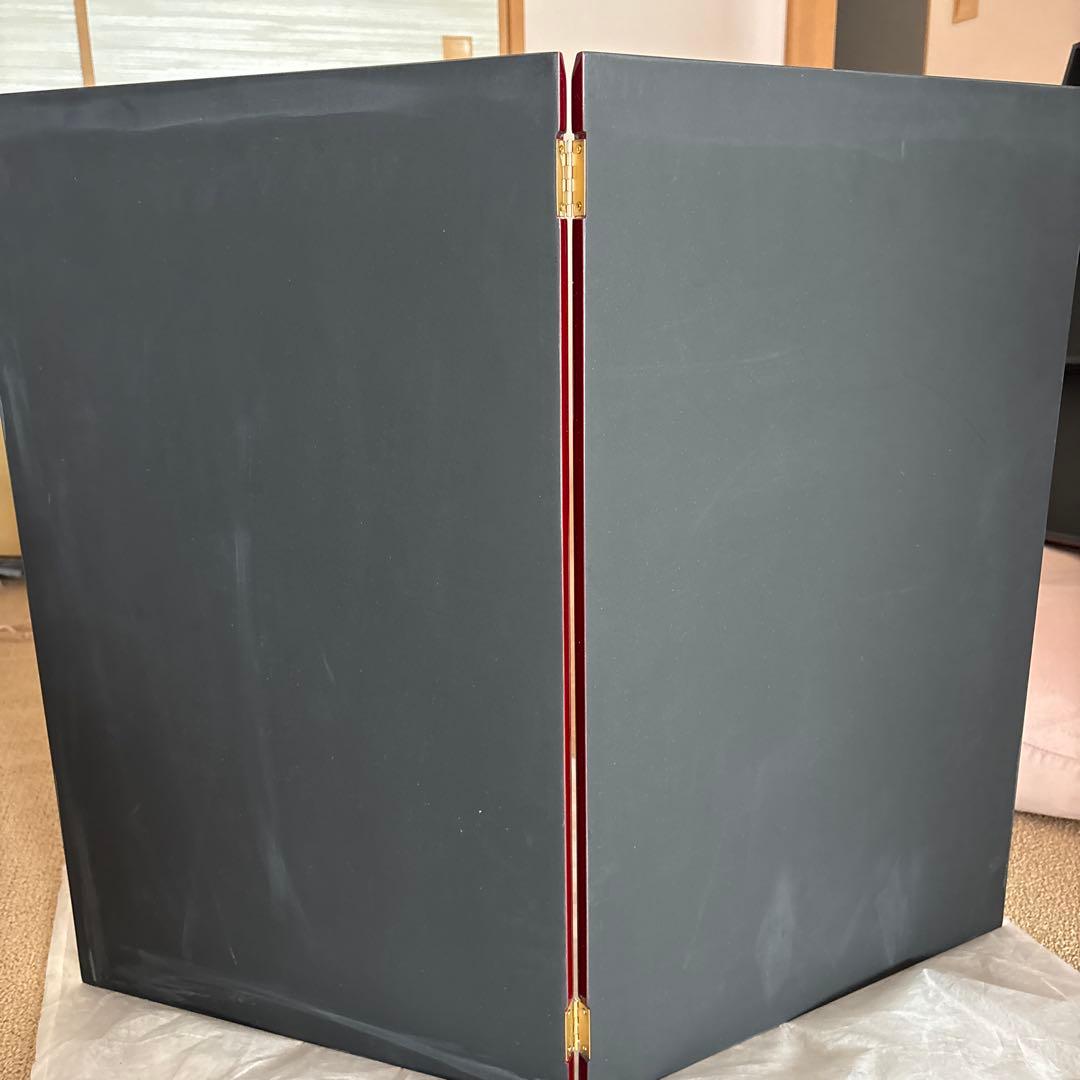 飾り台 屏風 漆風