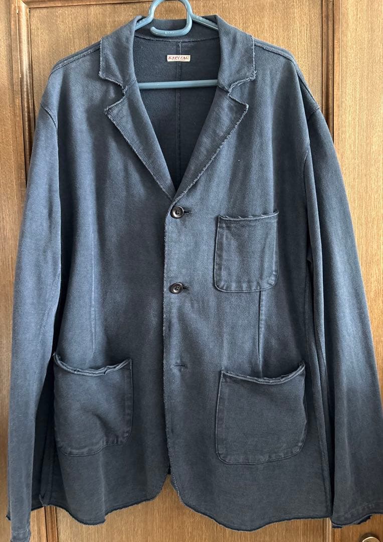KAPITAL ダークブルージャケット　タイプ綿100% カバーオール