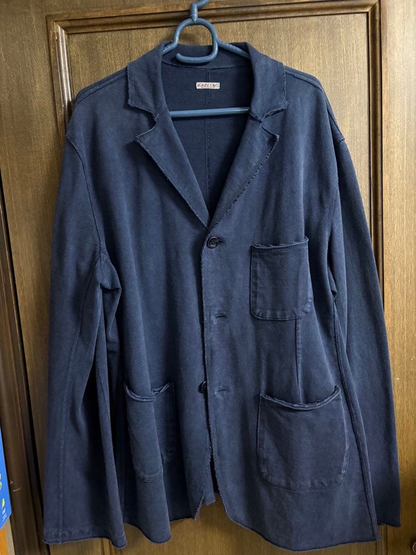 KAPITAL ダークブルージャケット　タイプ綿100% カバーオール