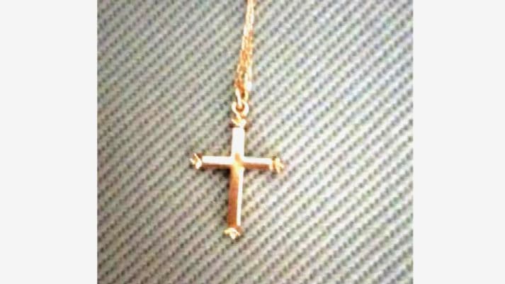 【廃盤　希少　大人気】アーカー　AHKAH　クレアクロスネックレス　K18