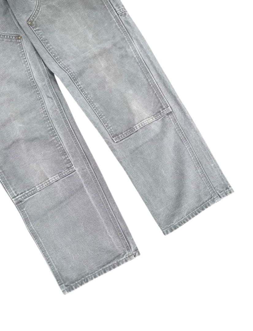 Carhartt B136 GVL ダブルニー グレー W30 L32