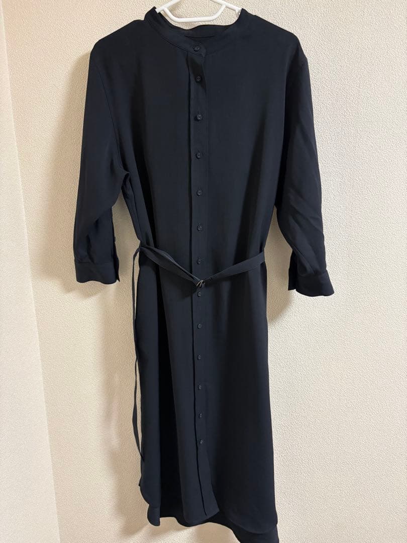 2月3日まで限定9500円【完売品】ソージュ　バントカラーシャツワンピース