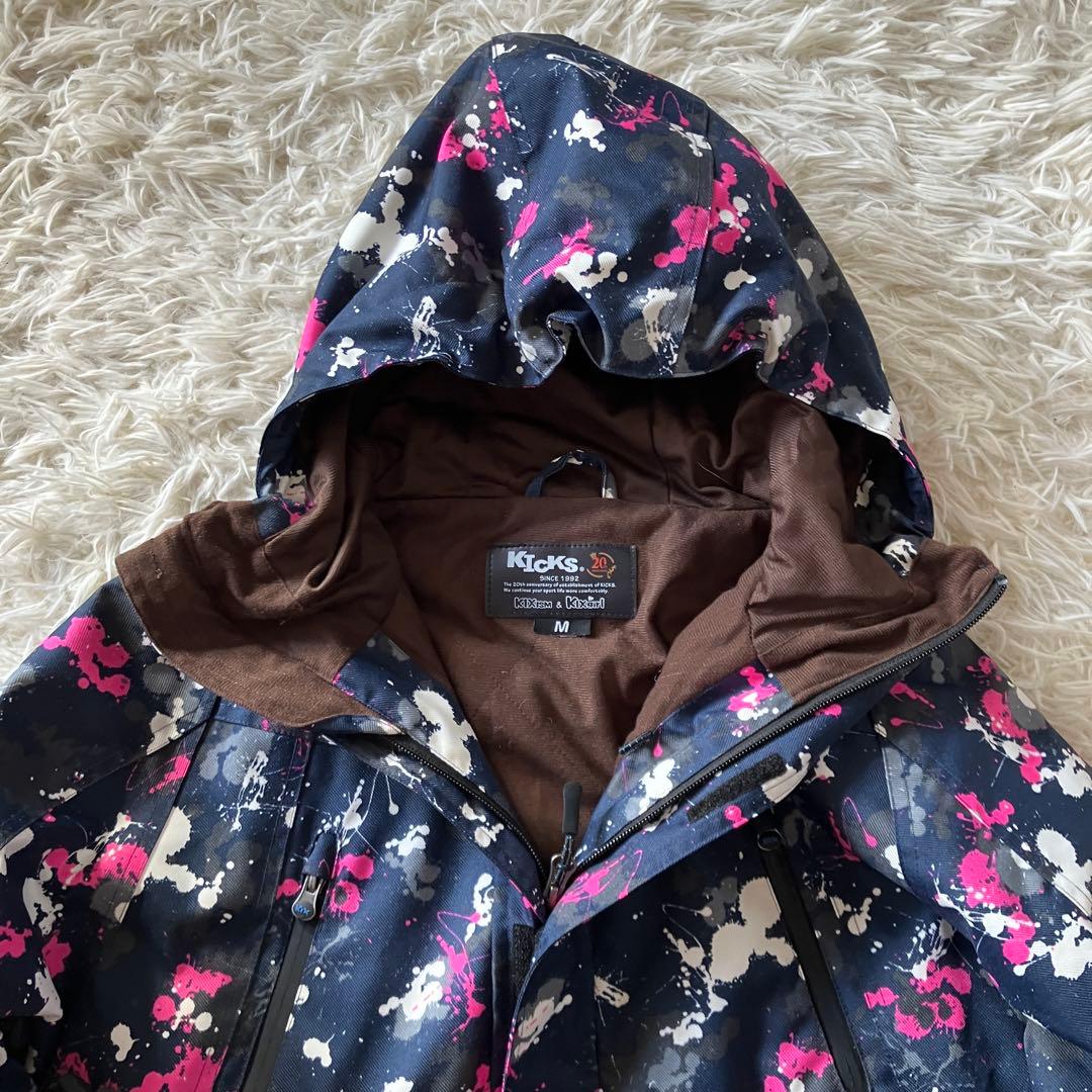 #14G✨KICKS/PONTAPES✨スキー スノボウェア 上下 レディースM