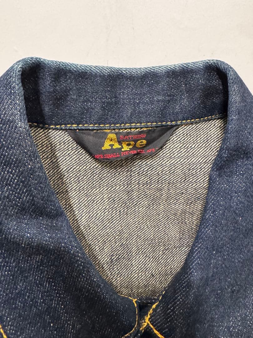 初期　90s〜00s Ape 2ndタイプ　Gジャン　デニムトラッカージャケット
