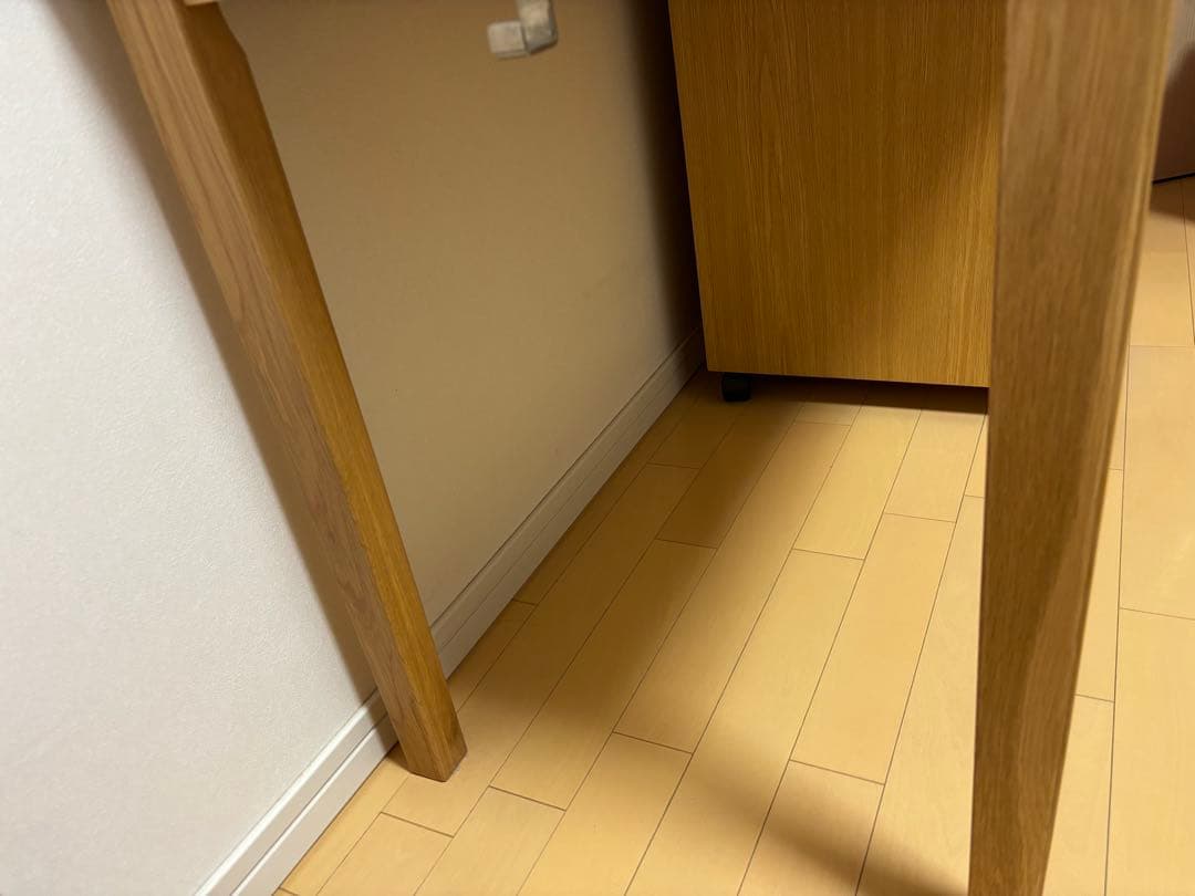 無印良品　木製デスク オーク材