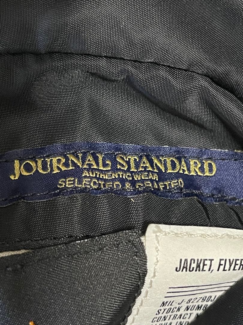 【美品】ALPHA× relume MA-1 ジャーナルスタンダード