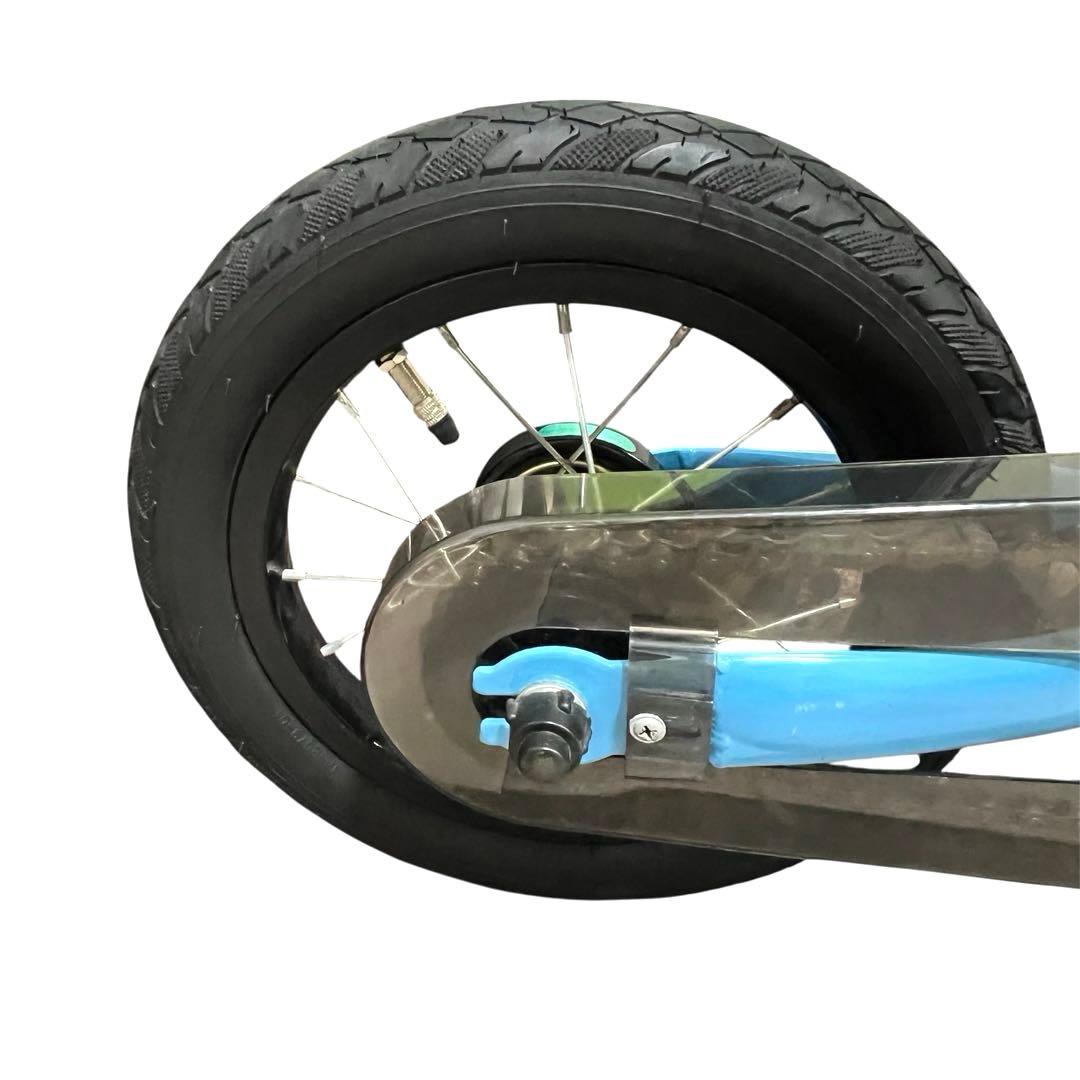 美品☆へんしんバイク2 12インチ　パステルブルー