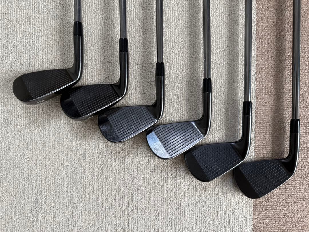 キャロウェイX フォージドスター2021 限定クリスタルブラック　アイアンセット