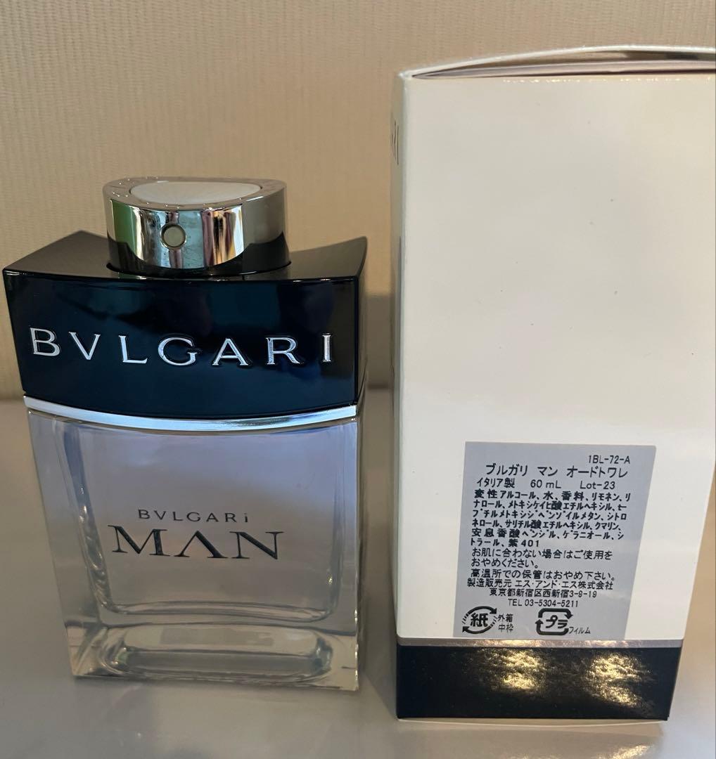 ブルガリBVLGARI　マンMAN　オードトワレスプレー　60ml