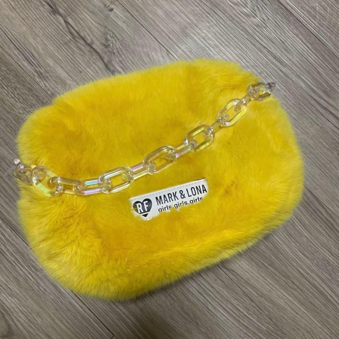 【美品・希少】MARK & LONA マークアンドロナ ファー カートバッグ