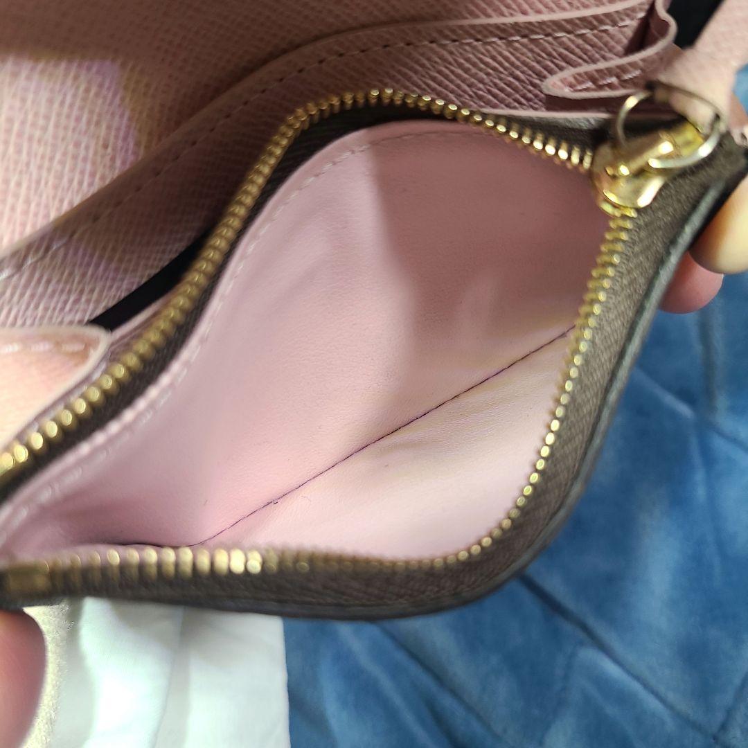 kk！ポルトモネ ロザリ ローズバレリーヌ ケースVUITTON正規