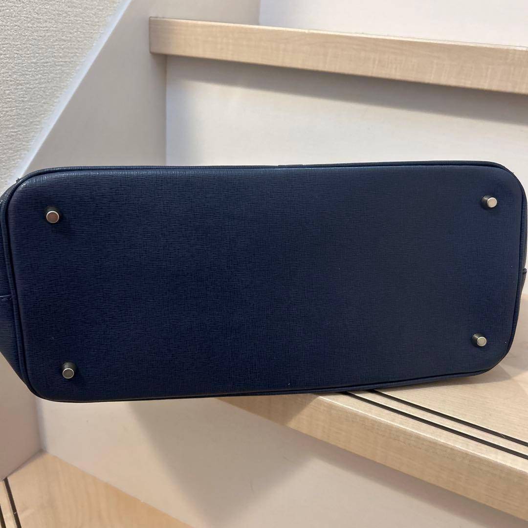 フルラ　超美品　トートバッグ　ショルダーバッグ　ネイビー　卒業式　卒園式　入学式