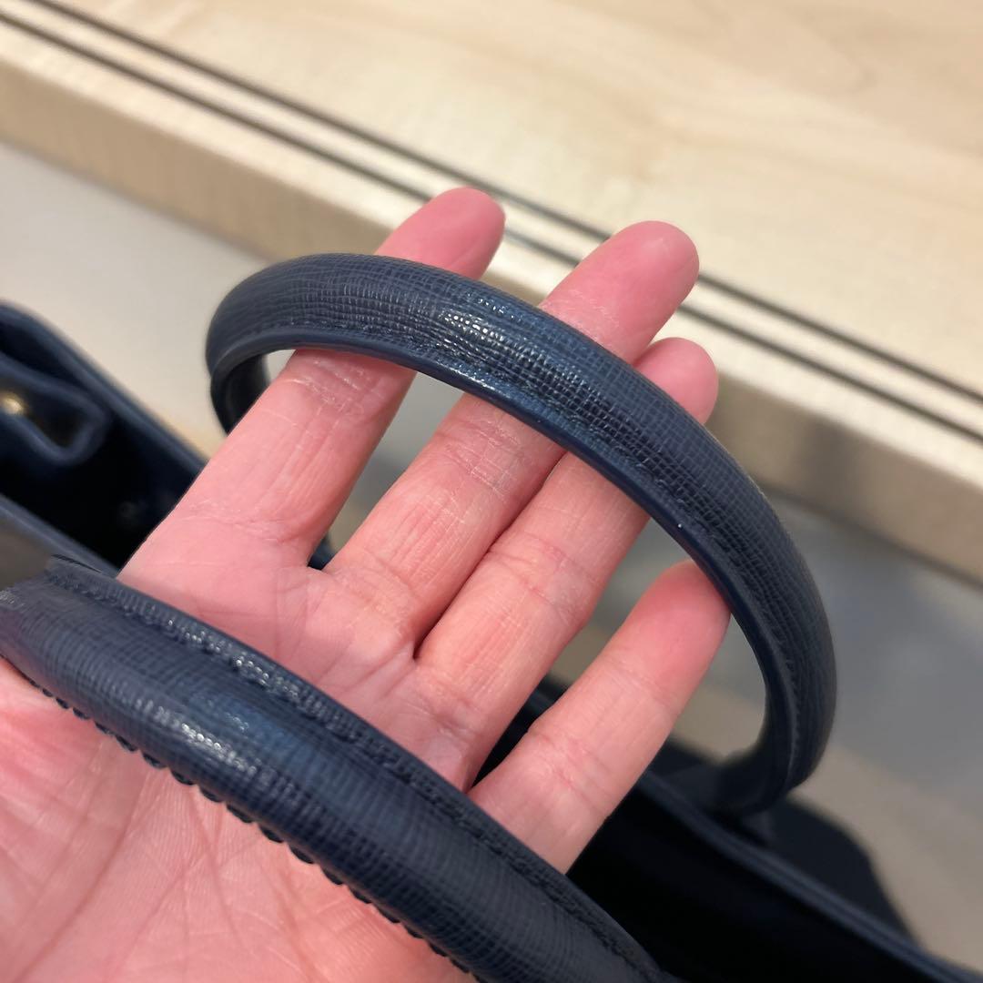 フルラ　超美品　トートバッグ　ショルダーバッグ　ネイビー　卒業式　卒園式　入学式