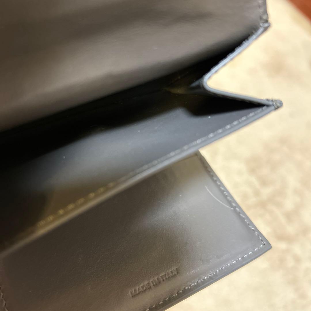 CELINE ダークグレー 折りたたみ財布