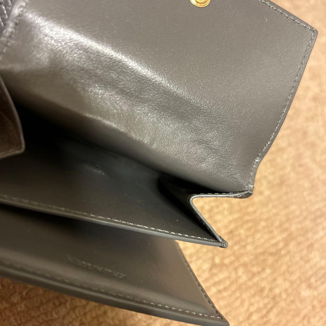 CELINE ダークグレー 折りたたみ財布